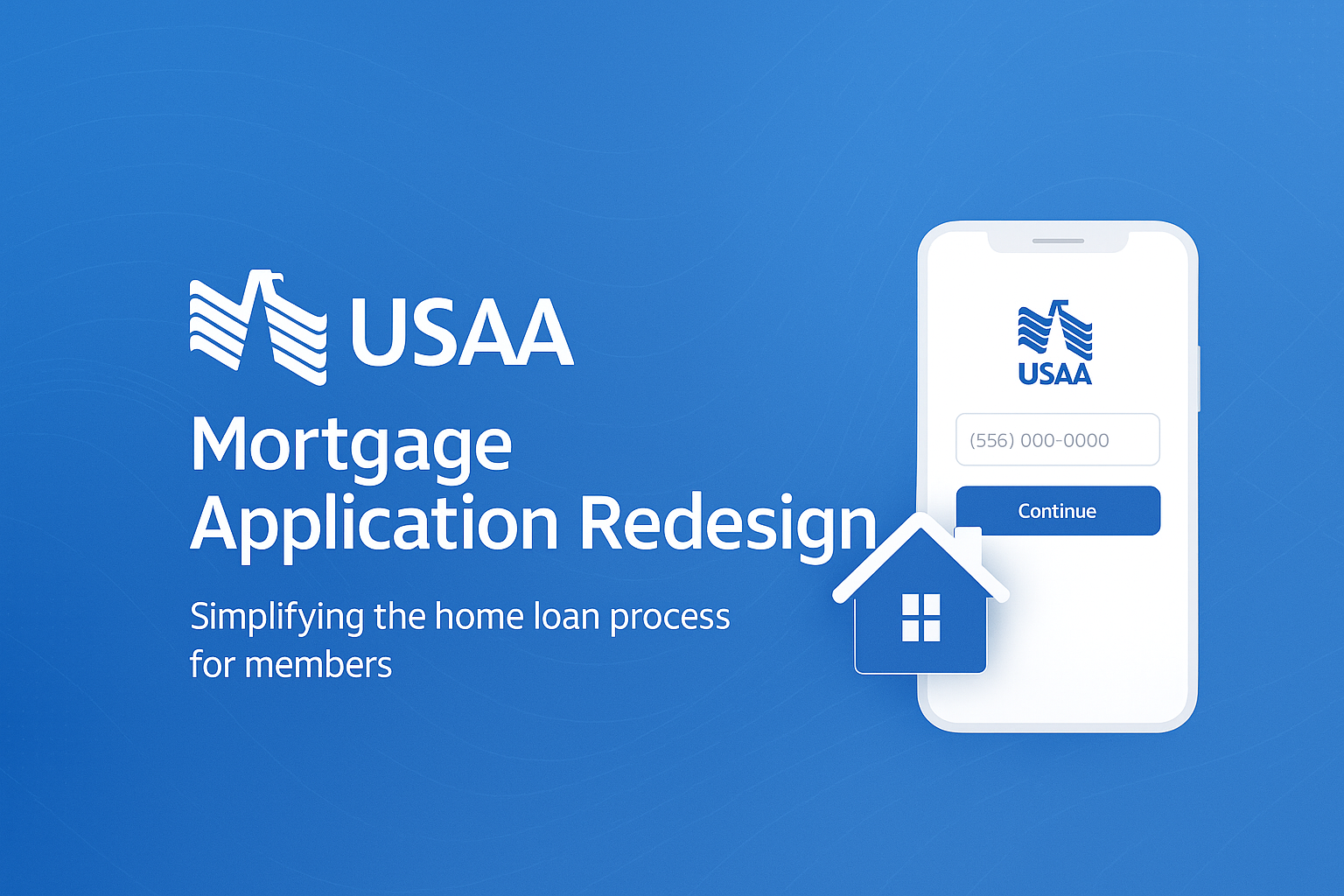 USAA Mortgage Application Redesign Hero Image